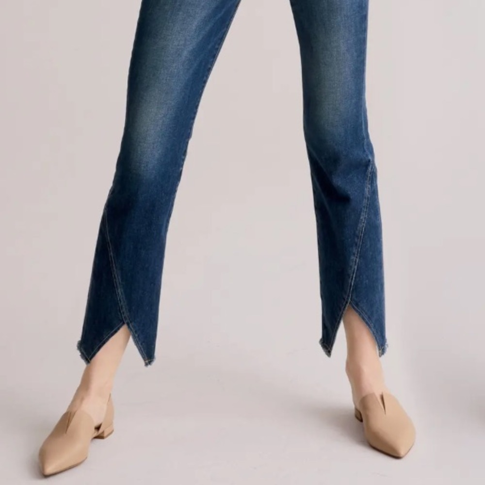 Vince Designer Tan Pinkish Made In Italy Darlington Flats Women’s Size 9 - Picture 13 of 14